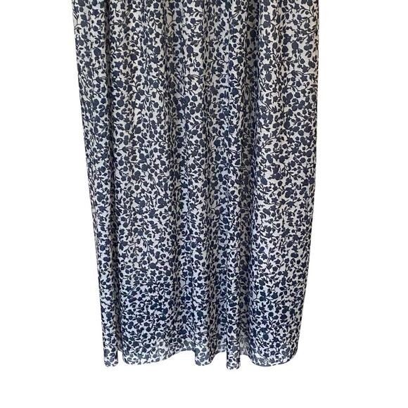 BAUM UND PFERDGARTEN Judith Floral Print Smocked Midi Dress Ink Blue, Medium - Picture 12 of 16